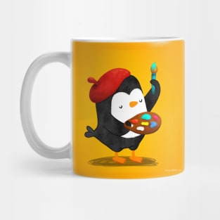 Penguin Artist Mug